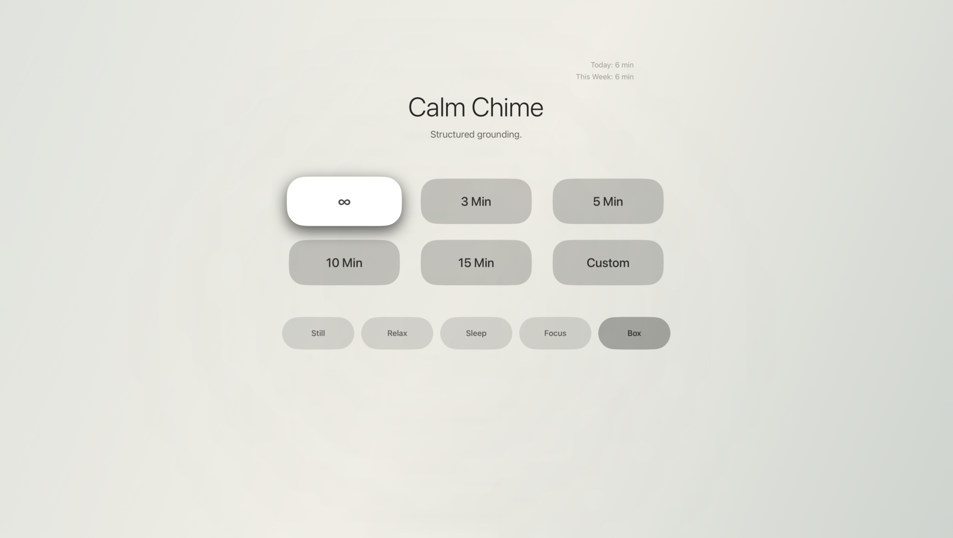 Calm Chime screenshot 1
